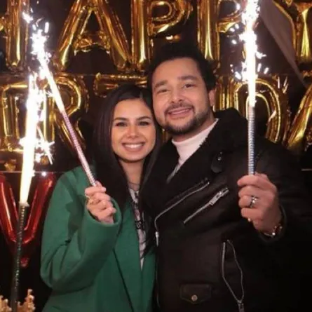 منة عرفة وطليقها محمود المهدي - الصورة من أرشيف المحرر