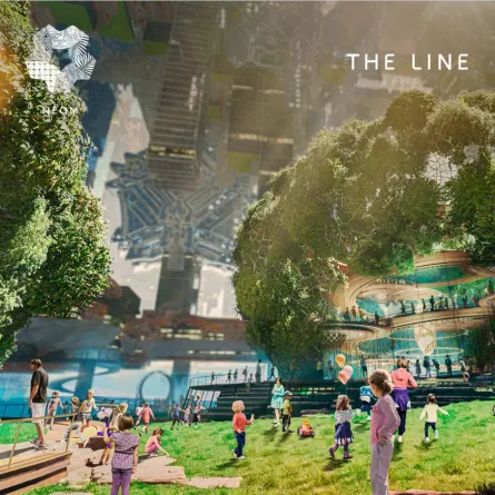 رئيس نيوم يعلن بدء تأسيس أول مدينة طاقة شمسية - الصورة من حساب نيوم