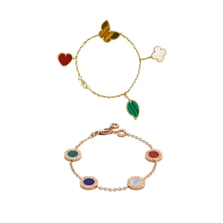 أساور المحطة.. سلاسل تزينها حُلي الأحجار الكريمة لأناقتك