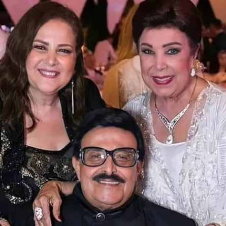 دلال عبدالعزيز ورجاء الجداوي وسمير غانم - الصورة من حساب إيمي سمير غانم على إنستغرام