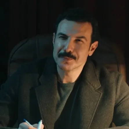 باسل خياط من كواليس مسلسل منعطف خطر - صورة من صفحة شاهد على انستغرام