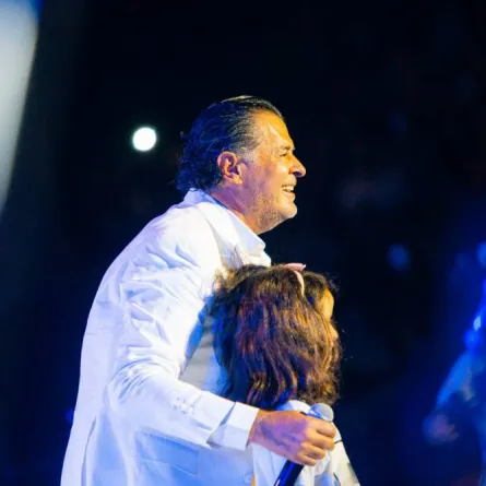 راغب  علامة في حفلة قرطاج- الصورة من موقع المهرجان  على الفيسبوك