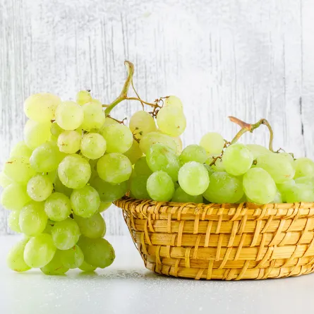 فوائد العنب الأخضر في مكافحة الشيخوخة