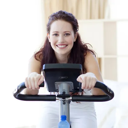 فوائد تمارين الدراجة الثابتة