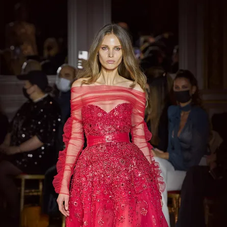 فساتين أورغانزا للخطوبة