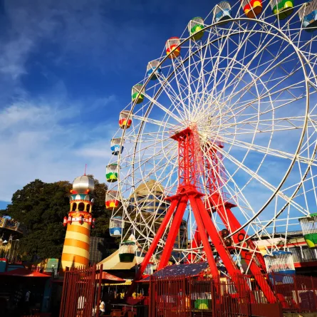 الملاهي في ثالث يوم العيد: ترسم الفرحة على وجوه الأطفال