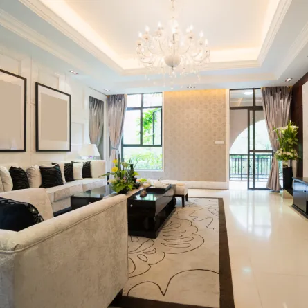 من الرائج استخدام الألوان الفاتحة للأرضيات السيراميك