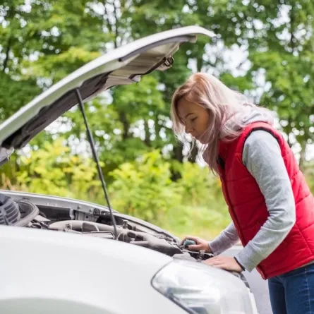 التأكد من الدخان في السيارة