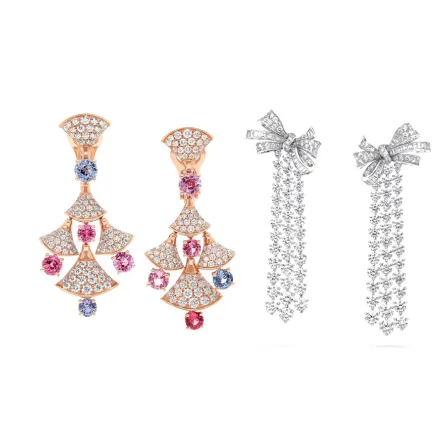 أقراط شاليندر فاخرة ..من دور المجوهرات العالمية