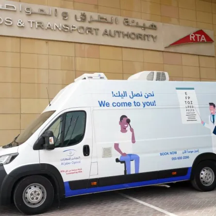 مبادرة رخص وانطلق. الصورة من هيئة الطرق والمواصلات