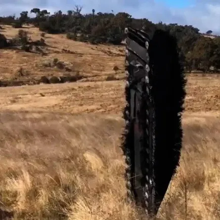 صورة الحطام الفضائي