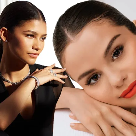 تسريحات شعر مرفوعة للوجه الدائري على غرار النجمات