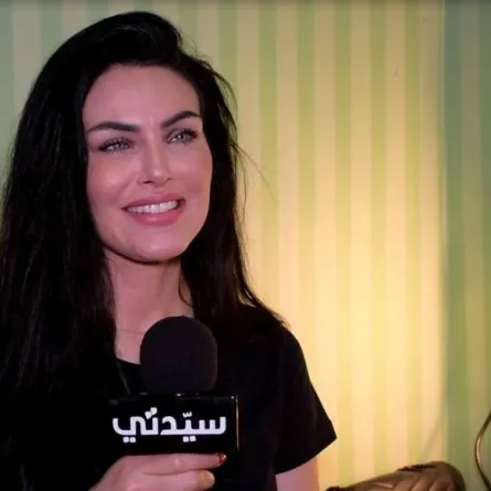 دارين حداد خلال  لقائها بكاميرا " سيدتي" 