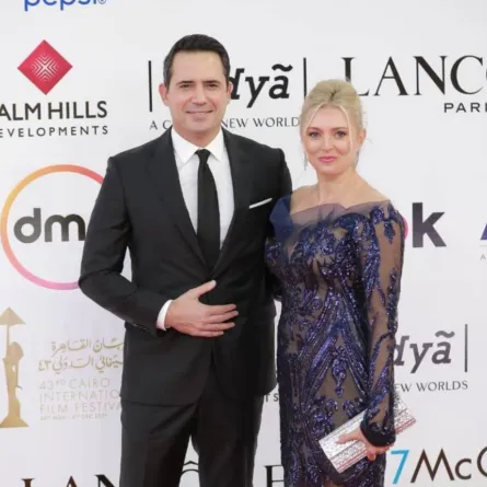 ظافر العابدين وزوجته - الصورة من حسابها على إنستغرام