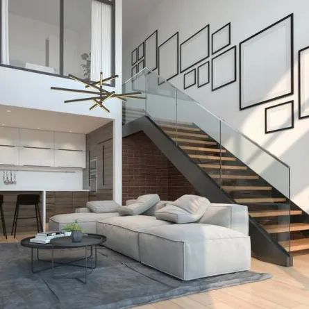 مواد دارجة في تصميم السلالم