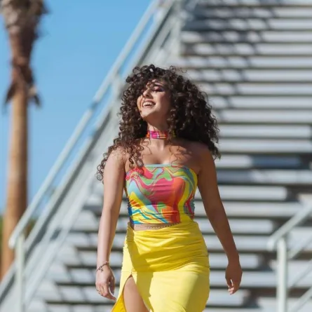 مايان السيد بتشكيلتها الجديدة لملابس البحر - الصورة من حسابها على انستغرام