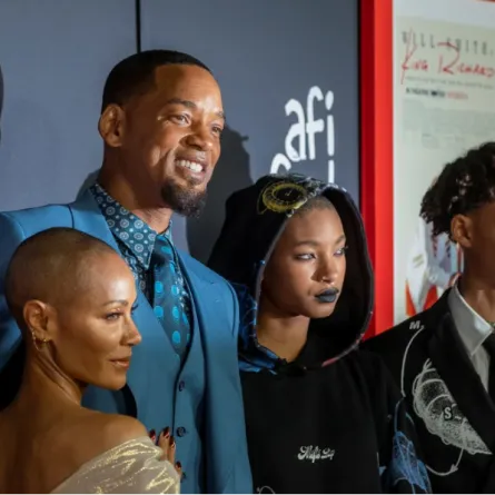 ويل سميث مع عائلته