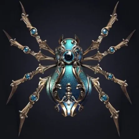 جواهر رقمية لساشا فينوغرادوفا Sasha Vinogradova بدمج سحر الطبيعة والزخرفة