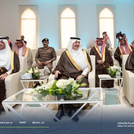 بدء التشغيل التجريبي بمنفذ سلوى - الصورة من حساب هيئة الزكاة والضريبة والجمارك