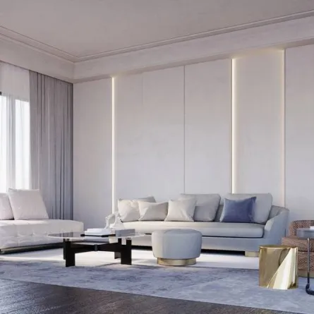 الألوان الحيادية مرغوبة في الصالة 