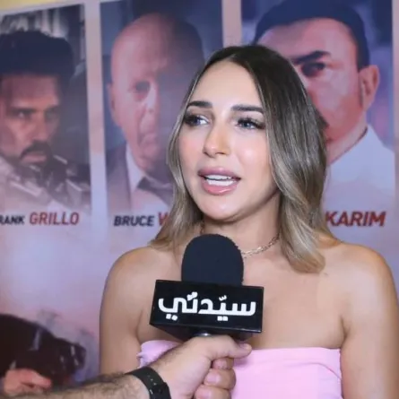 المطربة ساندي خلال لقائها بكاميرا سيدتي - تصوير محمد عربي