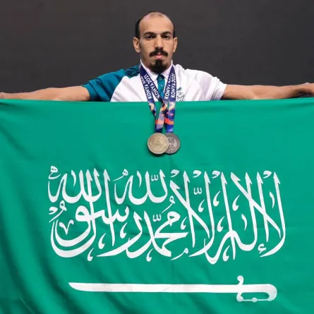 منصور آل سليم يحقق أول ميدالية ذهبية للبعثة السعودية المشاركة في دورة ألعاب التضامن الإسلامي الخامسة
