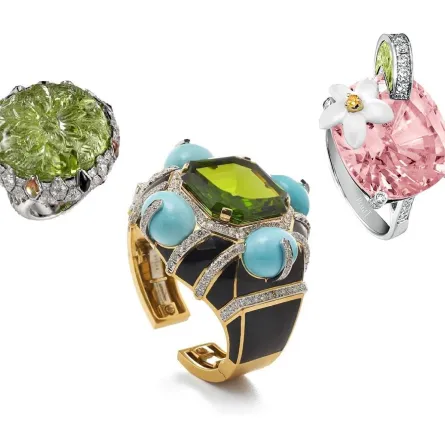 مجوهرات فاخرة تحمل الزبرجد.. حجر ثمين يليق بمواليد أغسطس