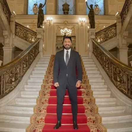 تامر حسني - الصورة من حسابه على انستغرام