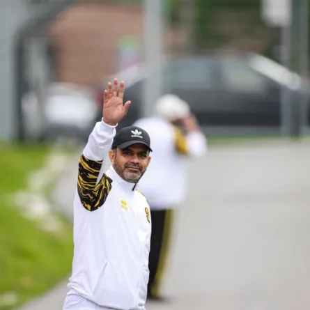 حامد البلوي يغادر نادي الاتحاد السعودي - الصورة من حسابه على تويتر