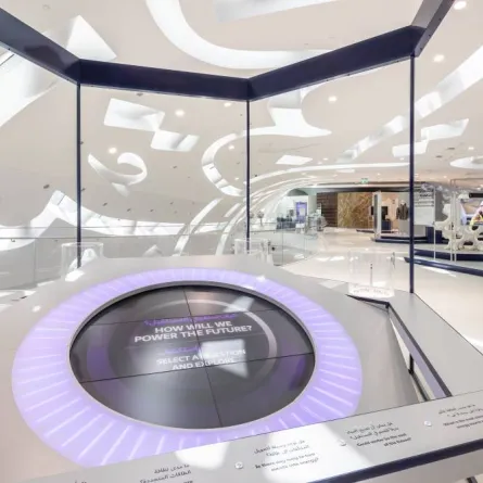 شراكة بين "متحف المستقبل" و"هيئة كهرباء ومياه دبي". الصورة من مكتب دبي الإعلامي