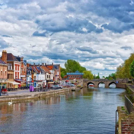 إجازة هادئة في مدينة أميان الفرنسية