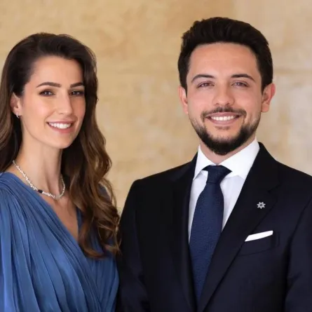 خطوبة الأمير الحسين بن عبدالله الثاني على الآنسة رجوة- الصورة من حساب الأمير الحسين على إنستغرام