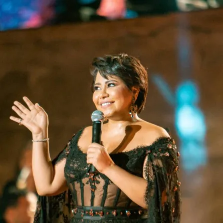 شيرين عبد الوهاب من حفل ختام مهرجان قرطاج - الصورة من حساب المهرجان على الفيس بوك