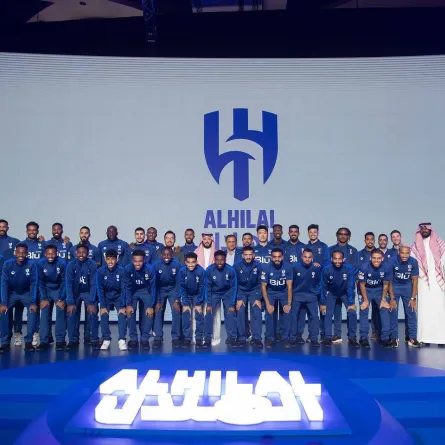 صورة لنادي الهلال السعودي في شكله الجديد