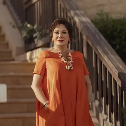 لبلة - الصورة من حسابها على فيسبوك