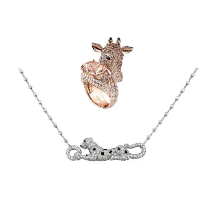 هل ترغبين في الظهور بإطلالات جريئة؟ إليك تصاميم مجوهرات مستوحاة من الحيوانات البرية