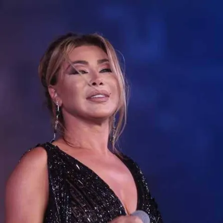 نوال الزغبي في حفل القلعة - الصورة من حسابها على تويتر