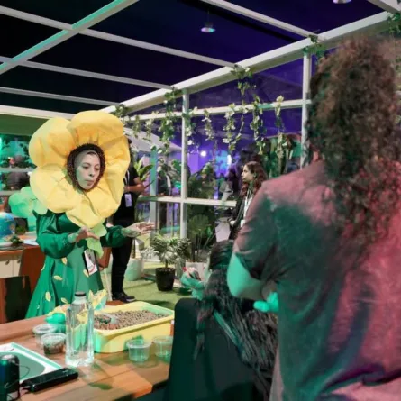  تجارب محاكاة النباتات إلى استكشاف الحيوانات المنقرضة تجذب الأطفال في مهرجان العودة إلى الرياض