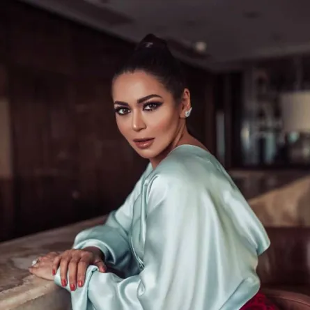 لقاء الخميسي - الصورة من حساب المهرجان على الفيس بوك