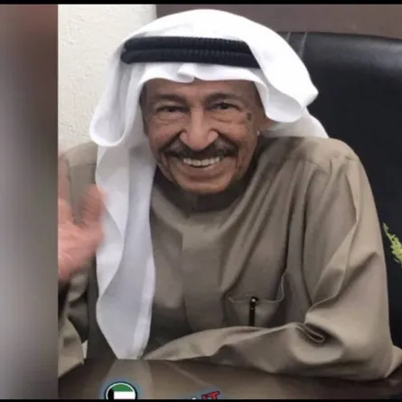 عبدالكريم عبدالقادر - صورة من حسابه نجله على تويتر