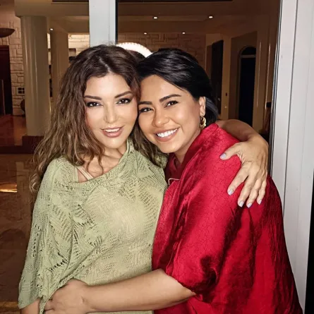 سميرة سعيد وشيرين عبدالوهاب - الصورة من حساب شيرين على إنستغرام