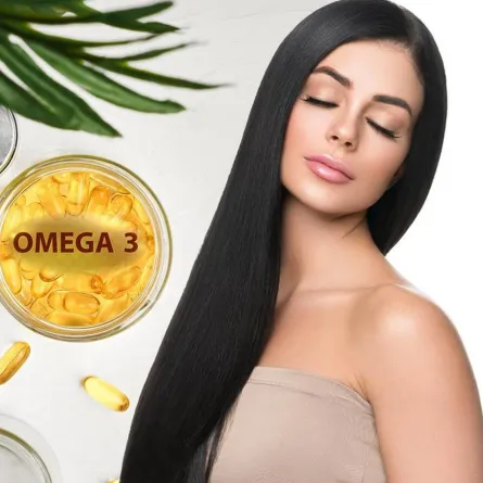 فوائد حبوب أوميغا 3 لتطويل الشعر