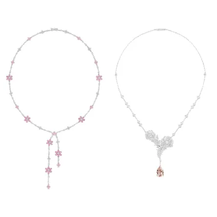 للعروس الناعمة.. قلادات ألماس مرصوفة بالأحجار الكريمة لإطلالة أكثر جاذبية في زفافكِ