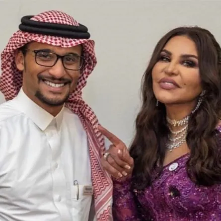 محمد زكي حسنين وأحلام  -الصورة من حسابه على إنستغرام