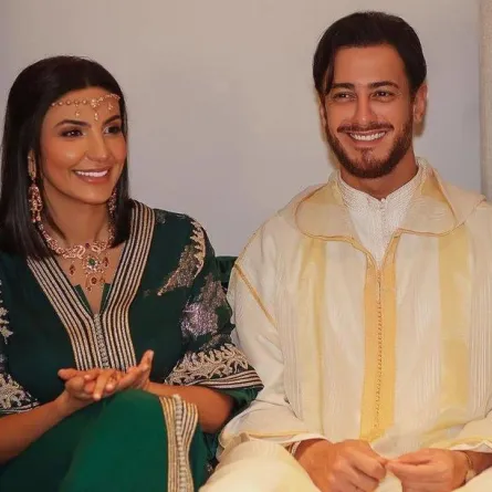 سعد لمجرد وغيثة العلاكي - صورة من حسابه على انستغرام