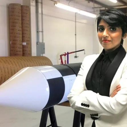 فوز أول سعودية بمنصب قيادي في مجلس إدارة الاتحاد الدولي للملاحة الفضائية - الصورة من حسابها على تويتر