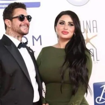 أحمد الفيشاوي وندى قبل انفصالهما خلال حضوروهما فعاليات مهرجان القاهرة السينمائي - الصورة من حساب المهرجان على انستغرام