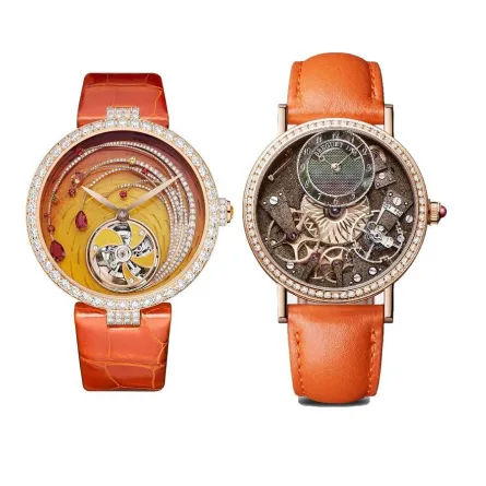 موديلات ساعات باللون البرتقالي لصيف 2022