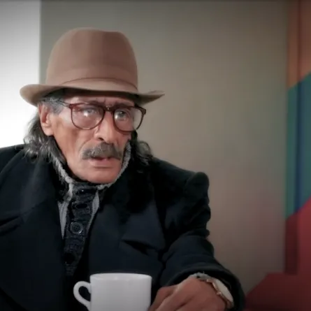 نور الدين بكر لقطة شاشة من برنامج فوق العادة