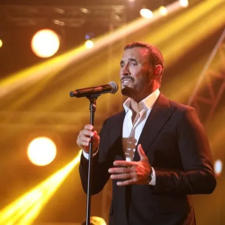 كاظم الساهر - صورة من حسابه على انستغرام